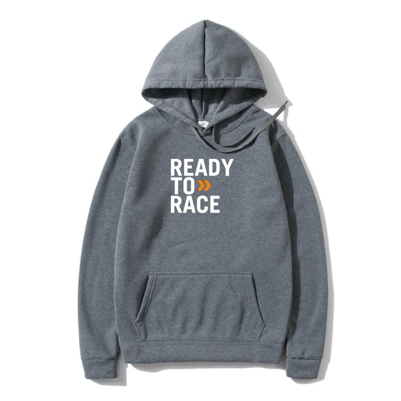 

Hoodi Ready To Race Men Outerwear Hoodys Funny Big Autumn Cotton Crewneck Warm Custom Men Fleece 2022