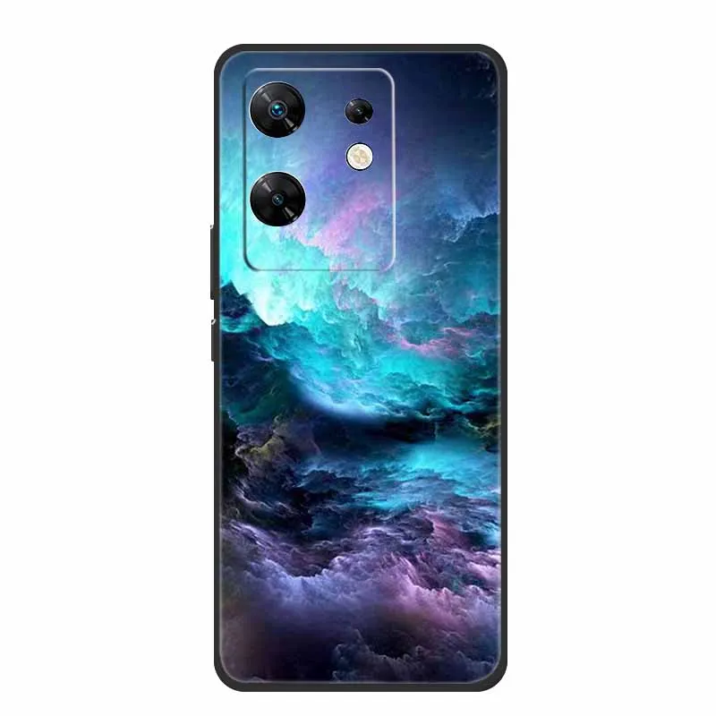 Sleek Black Silicone Shockproof Phone Case - Soft, Durable Back Cover for Enhanced Protection (6.78)