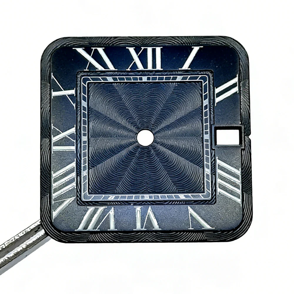 Golden Stainless Steel Waterproof Watch Case and Strap for 38MM Square Men's Watch