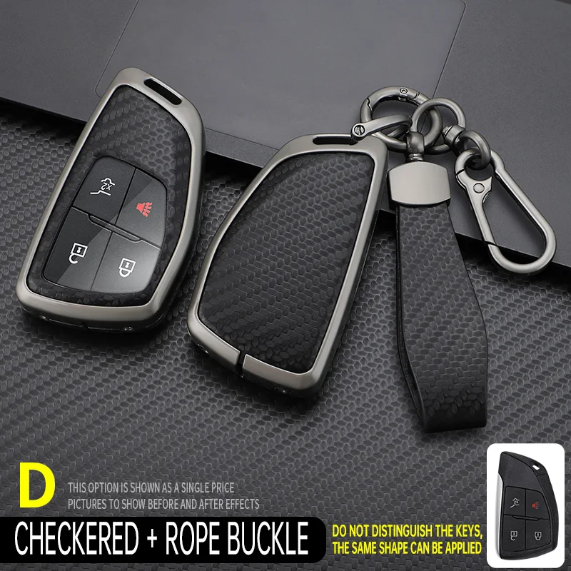 Premium Car Key Cover Case Shell, 3/4/5/6 Buttons,