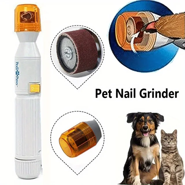 For Dog & Cat, Pet Nail Grinder Dog Nail Trimmer Grinding Tool Pet Paws Grooming 2
