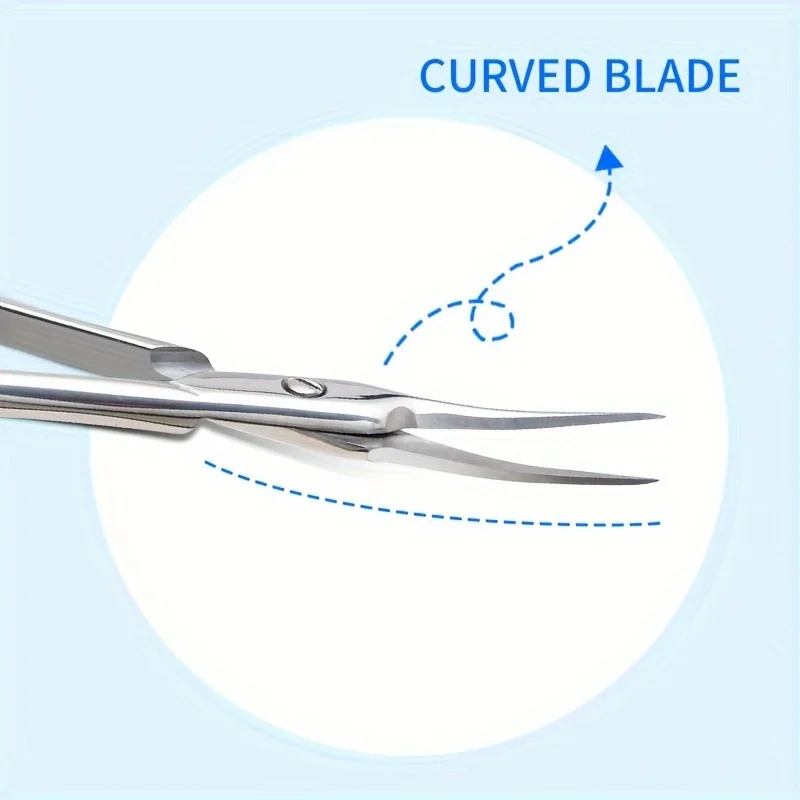 Nail Scissors Tools Beauty Scissors Eyebrow Scissors Russian Front Dead Skin Professional Dead Skin Scissors