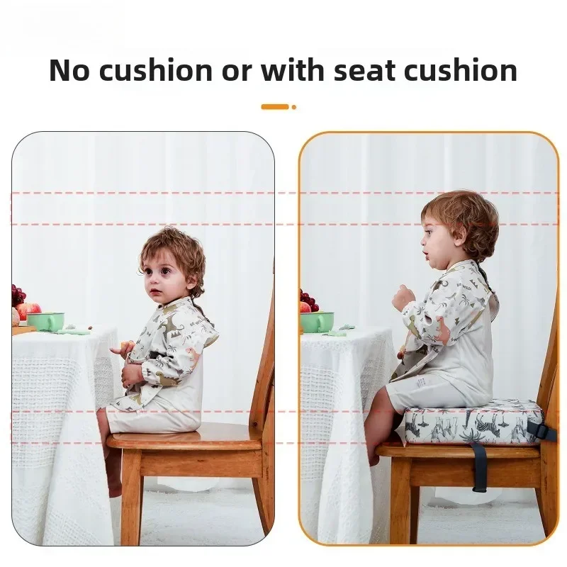 Adjustable Cushion Children Seating Washer Kids Booster Seats Baby Dining Heightening Insole Removable Safety Cushions children booster seats kids booster seats baby high chair accessories baby dining chair