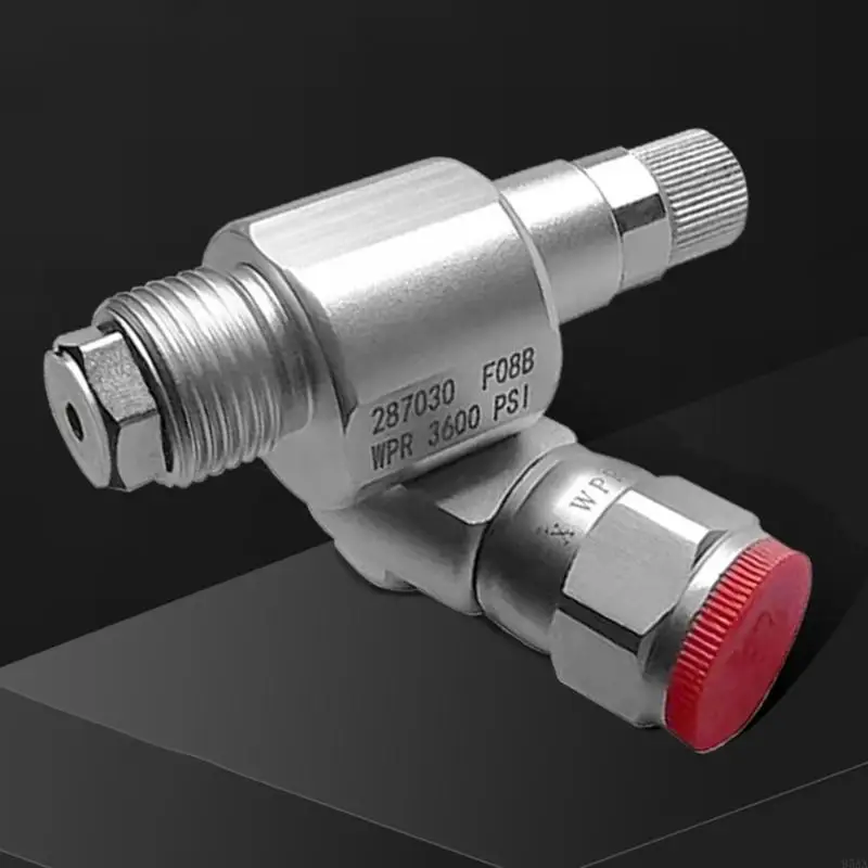 287030 Shut Down Valves Joint Paint Sprayer Adapter 3600PSI Airless Sprays Adapter Joint AntiSpitting Valves 95AA