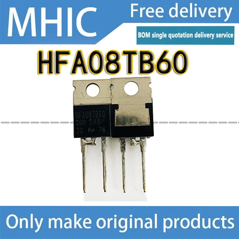 

10PCS~100PCS~LOT Free Shipping HFA08TB60 TO-220 Fast Recovery Diode 8A/600V Brand New Original