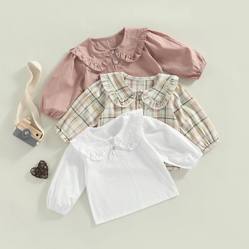 【めるちゃん】【papier】Enfant holder blouse Enfant holder blouse/white | papier.official