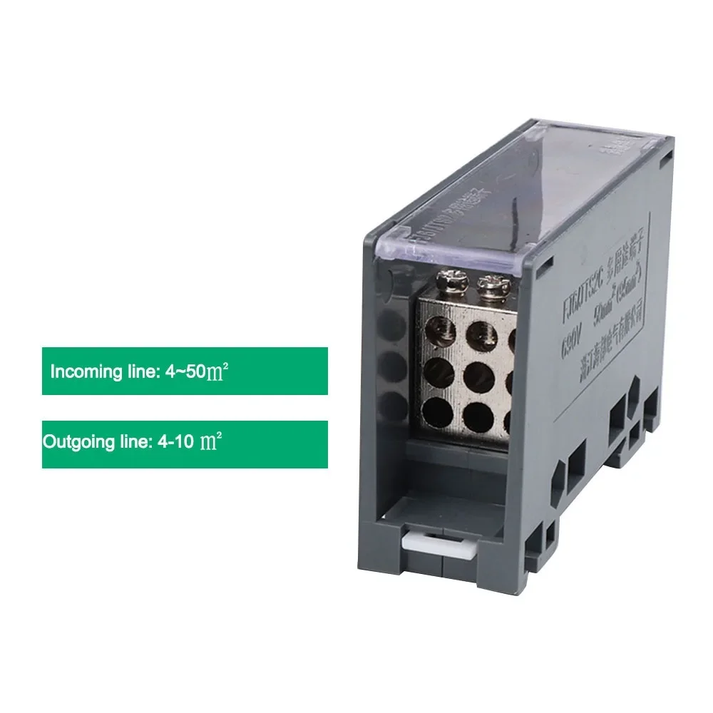 Premium Din Rail Terminal Block Multi-Output Distribution Box Universal Power Junction