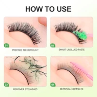 1Pcs 5g Eyelashes Extensions Remover Professional Fruit Flavour Lash Removal Cream Fast Cleaning Lashes Adhesive Makeup Tools 2