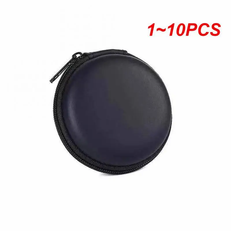 

1~10PCS Mini Earphone Bag Portable Headphone Memory Card Headphone Cable Storage Box Carrying Pouch Earphone Accessories