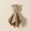 Baby Cotton Muslin Comforter Blanket Newborn Sleeping Dolls Cute Cattle Kids Sleep Toy Soothe Appease Towel Bibs Saliva Towel 6
