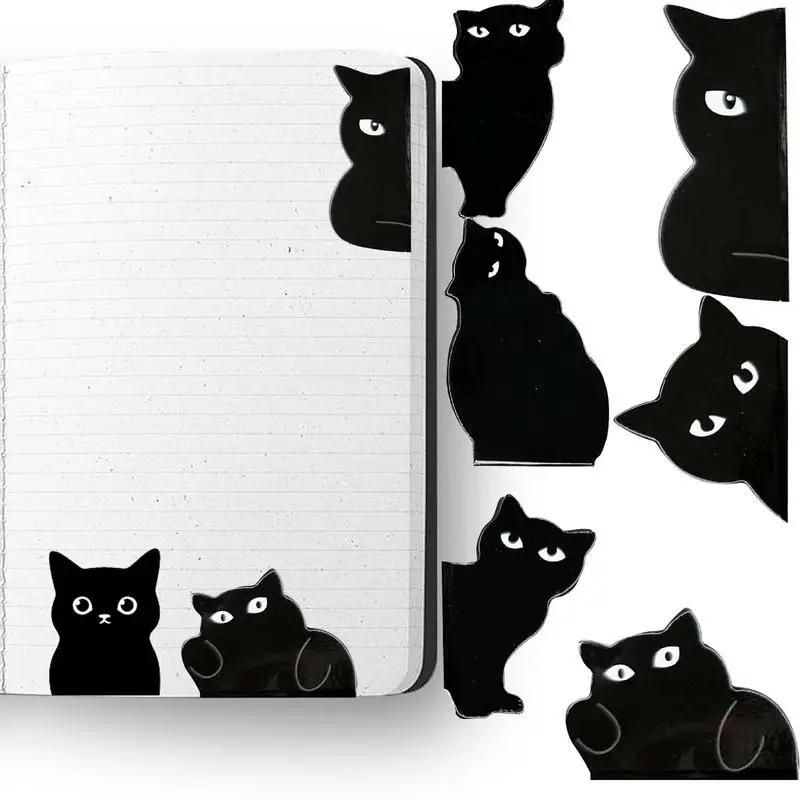 

Magnetic Bookmarks 7pcs Cat Book Markers Clips Cute Magnetic Book Page Marks Clip Set For Teachers Students Book Lovers Reading