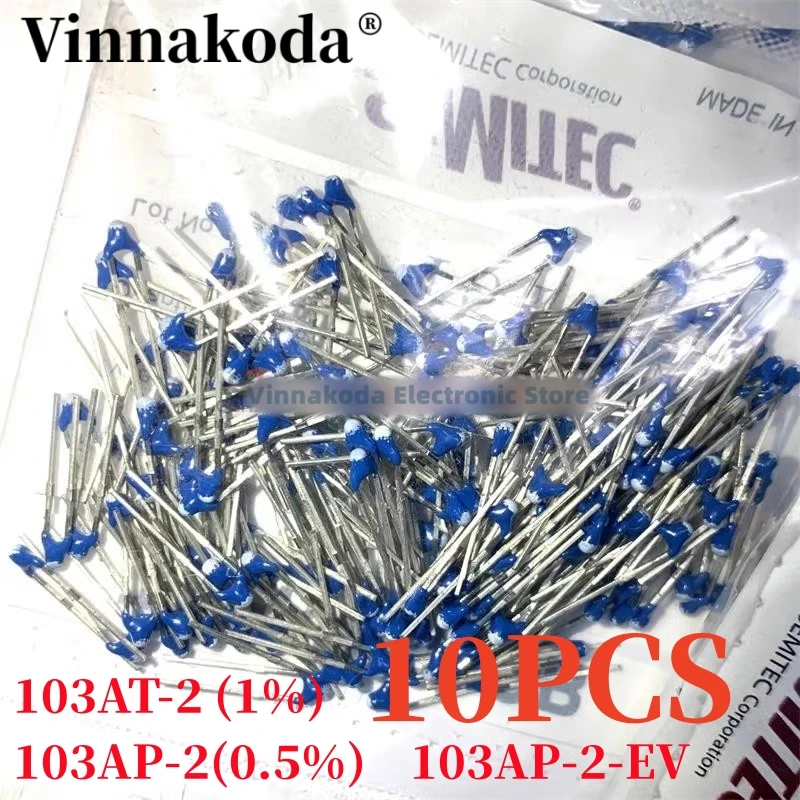  SEMITEC NTC 서미스터, 103AT-2, 103AP-2, 103AP-EV, 10k 3435, 10 개