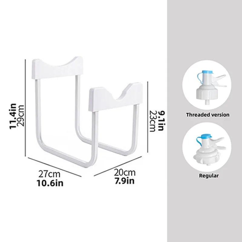Convenient Inverted Water Dispenser, Universal Inverted Stand for Bottled Water with Water Spout, Simple Water Dispenser 5