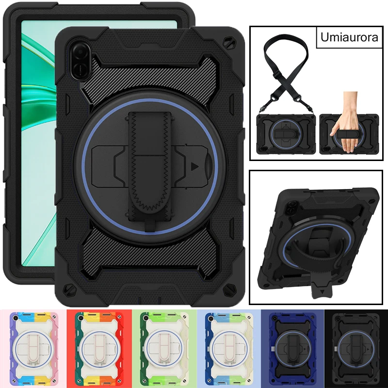 Shockproof Silicone PC Tablet Case Stand - Rugged