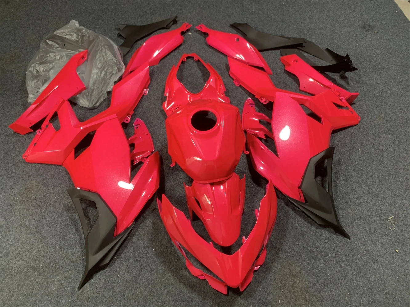 

Комплект обтекателей для мотоцикла, подходит для Kawasaki Ninja 400 18 19 20 21 22 23 года выпуска EX400 2018 2019 2020 2021 2022 2023 обтекатель
