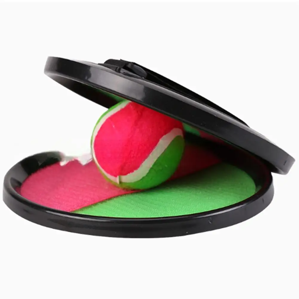 Incize Ready Stock 】Sucker Sticky Ball Toy Target Sticky Racket Ball Toss Catch Games Outdoor Giocattoli Interattivi Genitore-Figlio