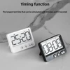 Large Screen Digital Timer Magnetic Timer Large Screen LCD Display Time Manager Kitchen Desktop Baking Timer Kitchen Gadgets 2