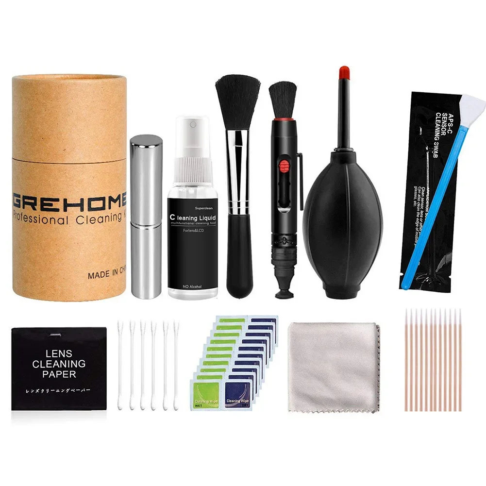 Professional Camera Cleaning Kit - Essential Lens and Sensor Care System