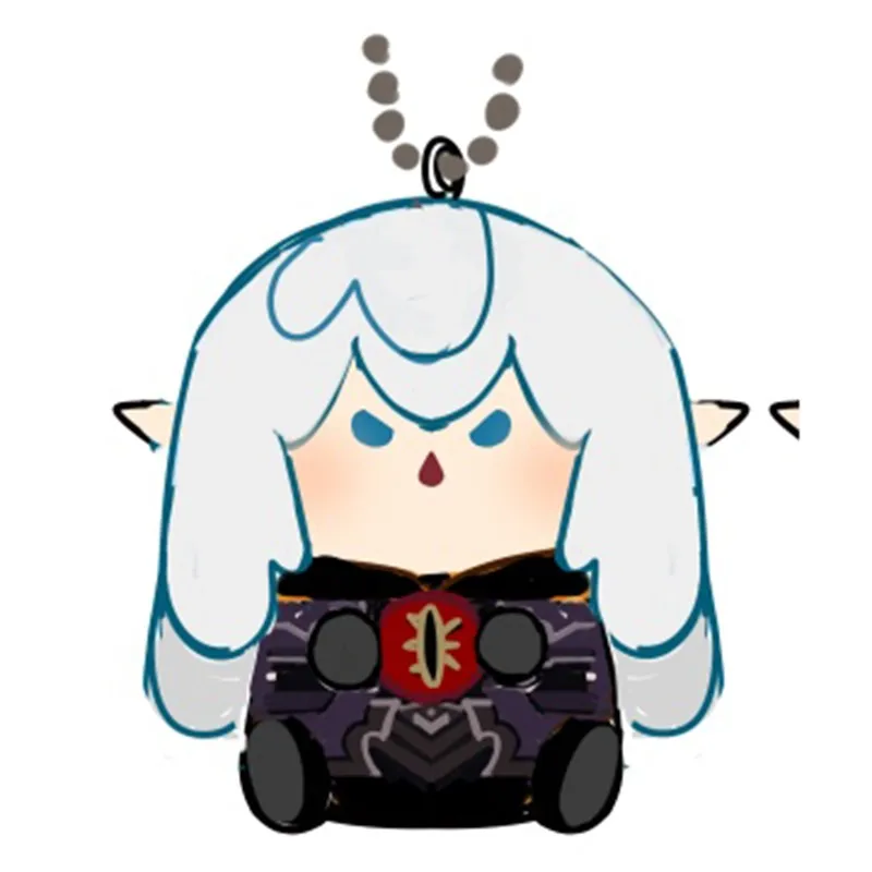 

FF14 Plush Mini Doll COS Game Final Fantasy XIV Aymeric de Borel Haurchefant Greyston Venat Estinien Wyrmblood Stuffed Pendants