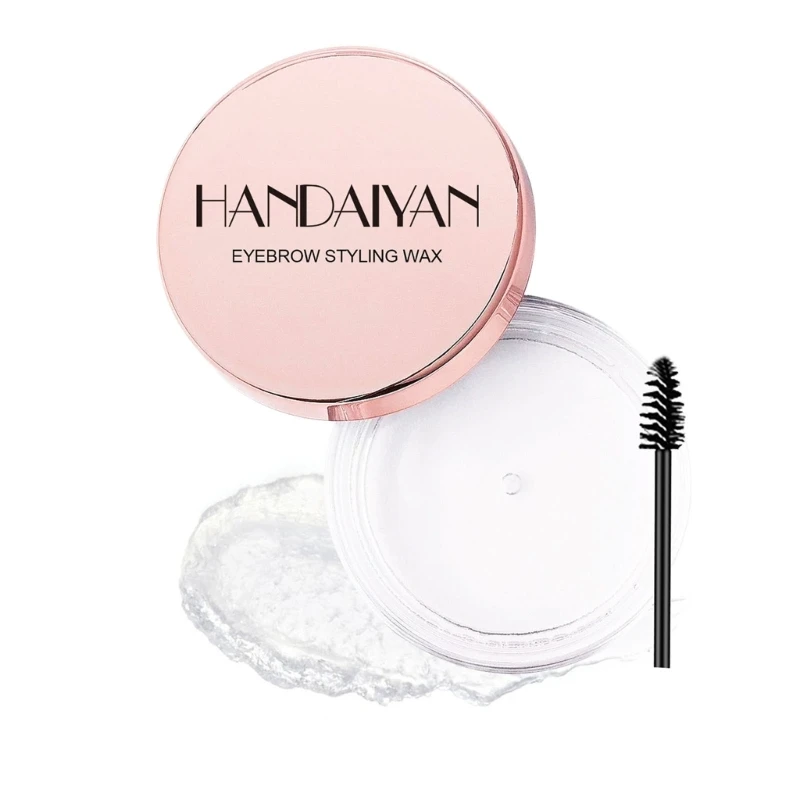 

Eyebrow Soap ,Brows Styling Soap,Waterproof Smudge-Proof Eyebrow Styling Wax Gel for Natural Brows,Brows Makeup Balm