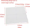 4PCS 5mm Fuse Beads Boards, Large Clear Pegboards Kits, with Gift Roning Paper, Perler Hama Beads Template Tool Diy Toy 4