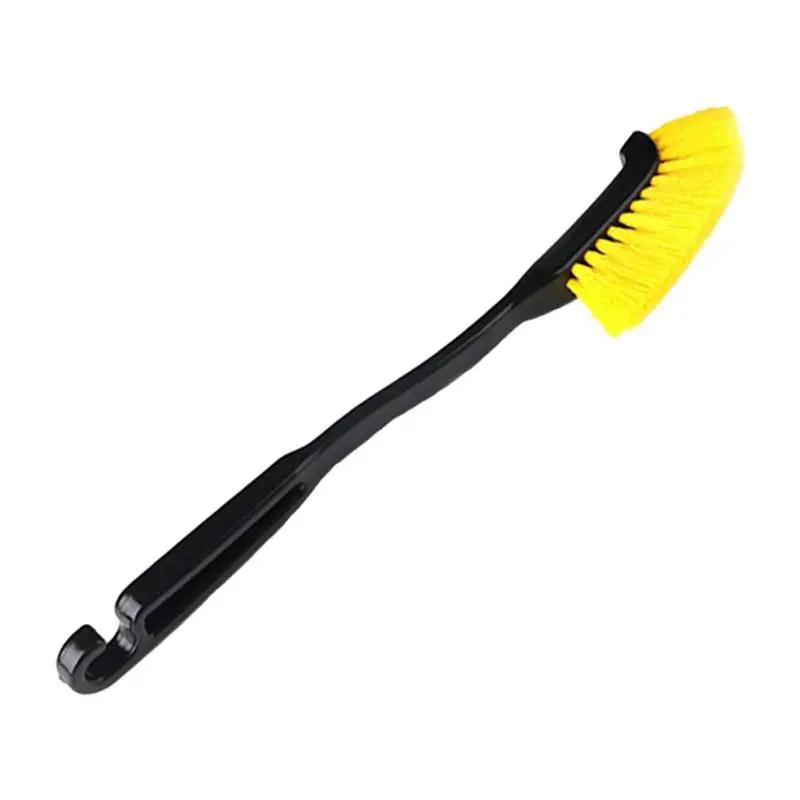 

Auto Tire Rim Brush Wheel Hub Detail Cleaning Brushes Black Tires Car Washing Tools With Handle Automobiles Accessories