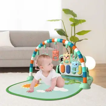 Baby Play Mats Funny Play Piano Tummy Times Toy Jungle Musical Play Mats Early Education Toys For 0 To 3 6 9 12 Months Baby 4
