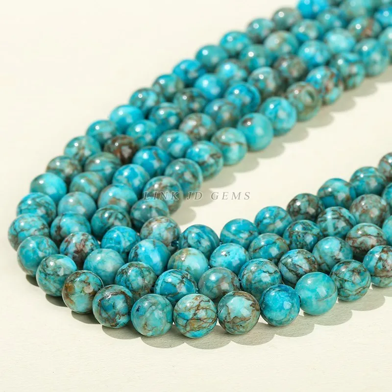 Blue Turquoise Spacer Beads 4