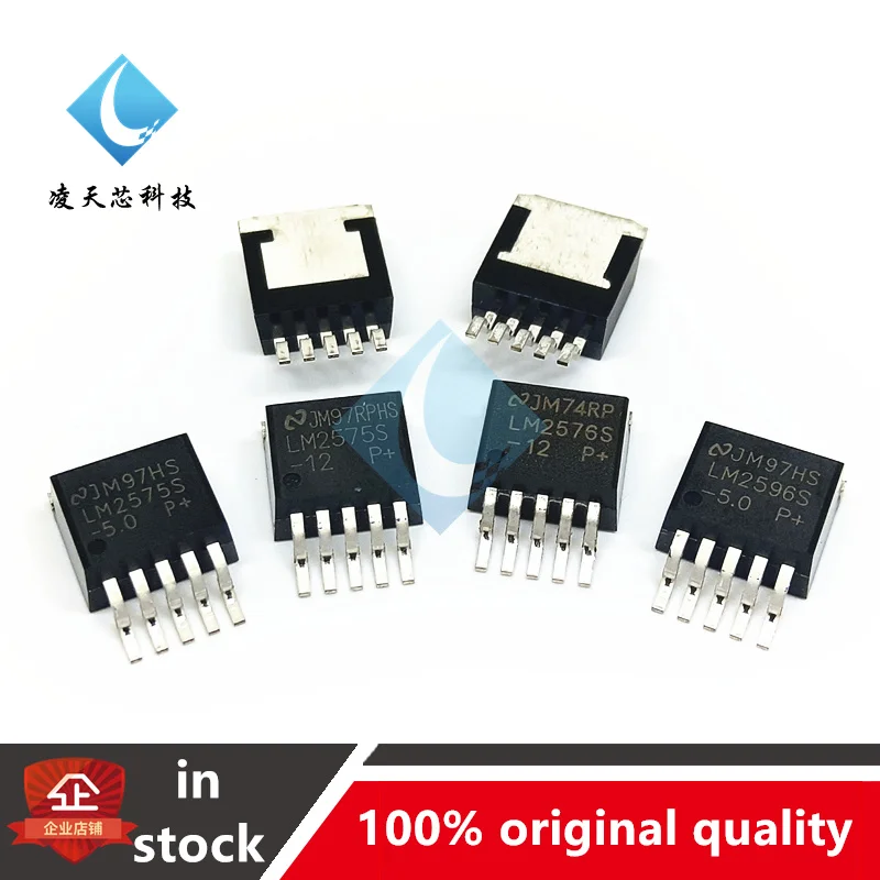 10 Pz Lm2575S-5.0 Adj 12 3.3V Lm2576 Lm2595 Lm2596 Regolatore Di Tensione Del Circuito Step-Down