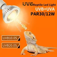 Reptile 10.0/20.0S UV Lamp Bulb UVA UVB Basking Spot Heat Lamp for Lizard Tortoise Bearded Dragon Terrarium Light 파충류 사육장 1
