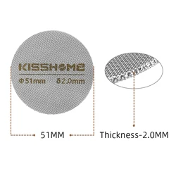 Reusable Espresso Machine Coffee Puck Screen Filter Tool (51mm 2.0mm)