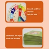 Wooden Clock Model Teaching Aid Montessori Learning Clocks with Cards Kindergartner Toys School Interaction Playroom Time Game 6