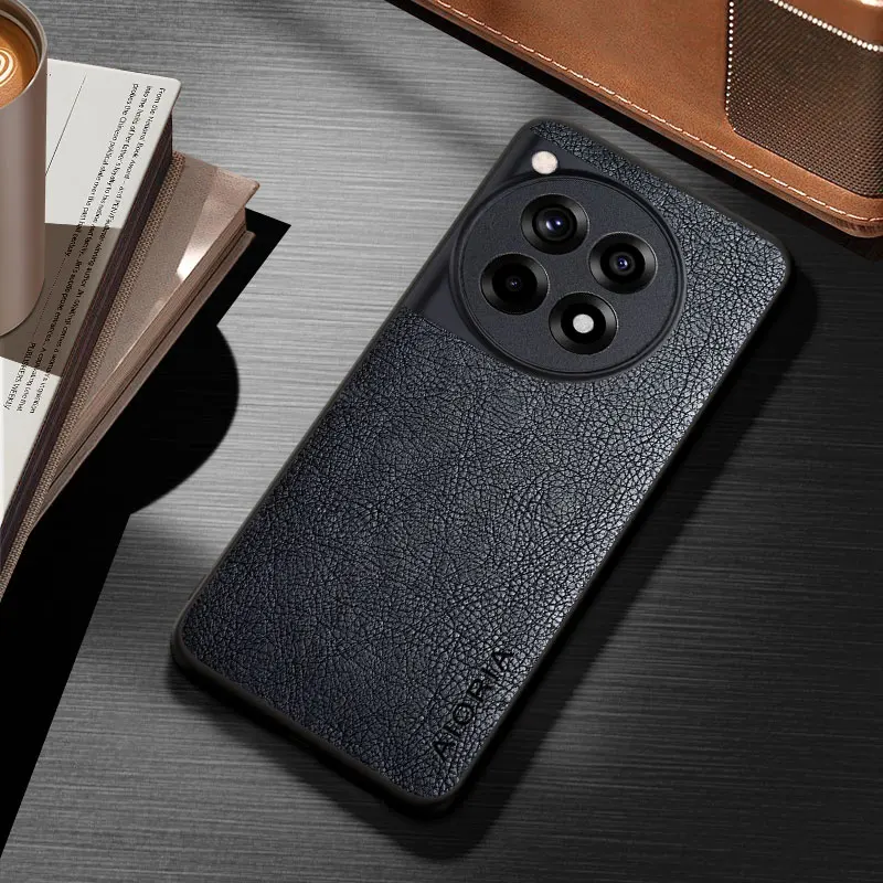 Leather Business Case – Solid Color, Durable, and Elegant Cover