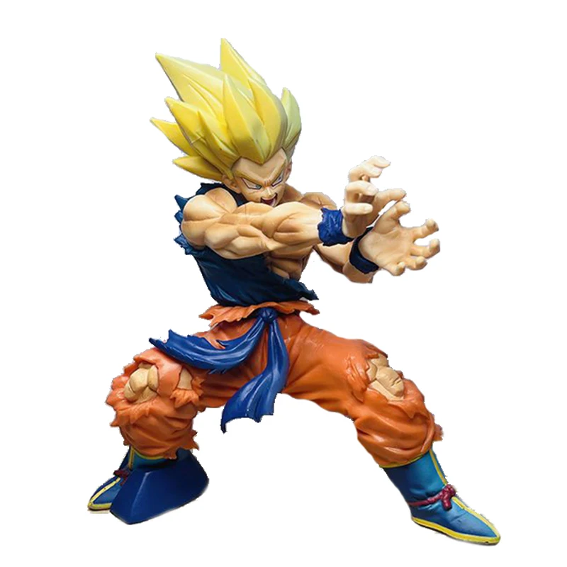 Dragon ball cabelo branco kakarotto saiyan figura de ação móvel ultra  instinto chave do egoísmo son goku modelo brinquedos 16cm - AliExpress