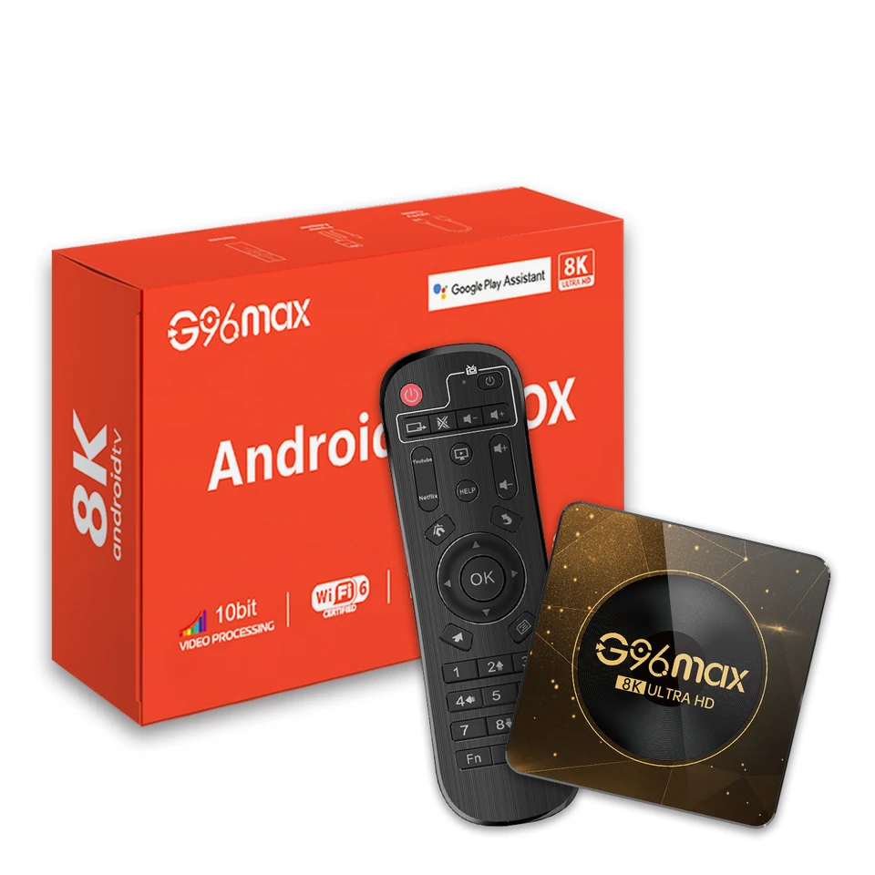 G96max A13 Android13 8K TV Box Wifi6 Transmission Media Player
