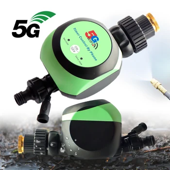 Tuya WiFi/Bluetooth-compatible Smart Water Timer Remote Control Garden Irrigation Solenoid Valve Tap Hose Automatic Drip Valve