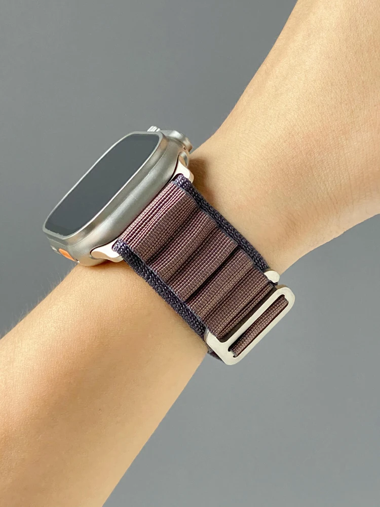Premium Alpine Loop Strap for Apple Watch - Durable and Stylish Correa Bracelet