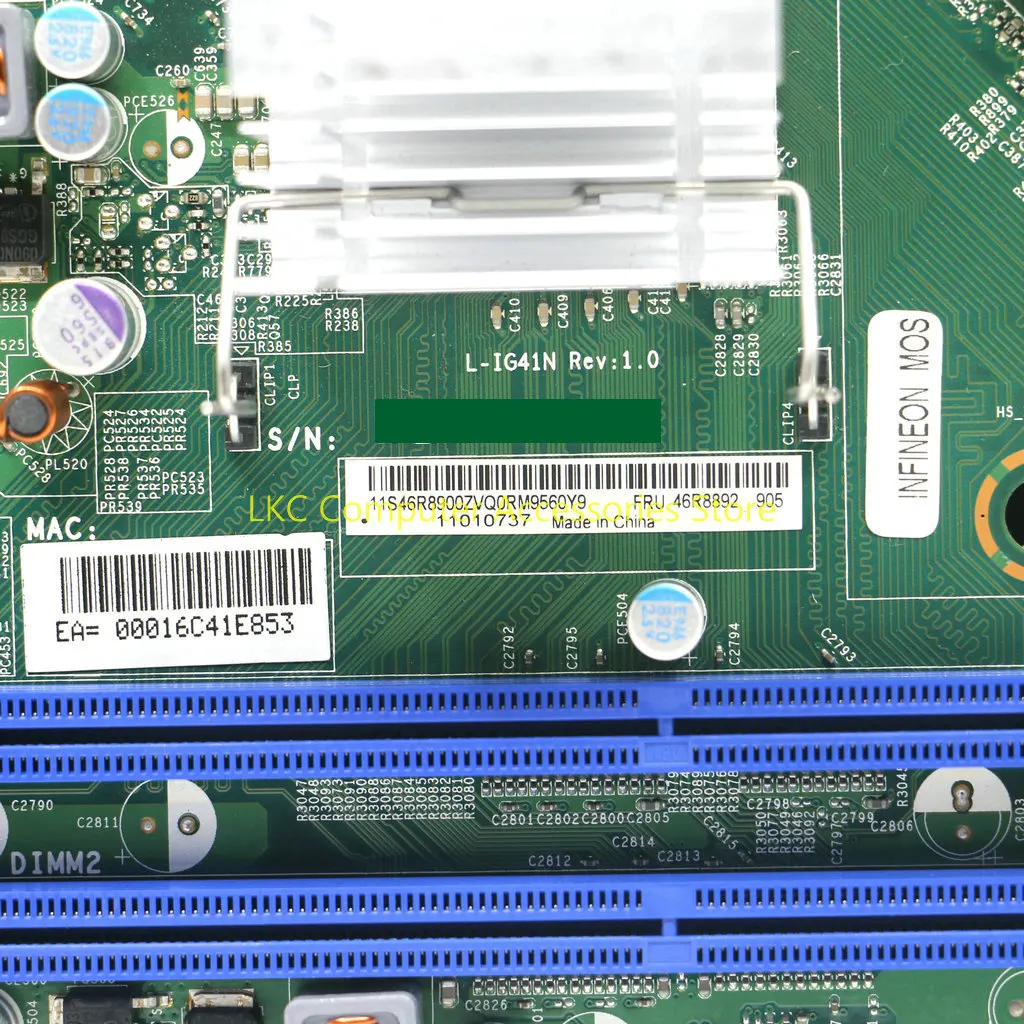 FOR Lenovo ThinkCentre A58e M58e BTX Desktop Motherboard L-IG41N 46R8892 Intel G41 Mainboard 100% Tested