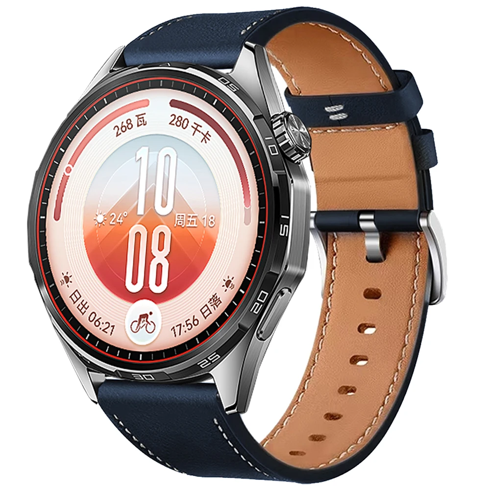 Premium Leather Watch Strap Replacement Band - Elegant Bracelet Accessory