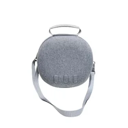 Premium VR Travel Storage Case - Protective Handbag for Meta Quest 3 Accessories (Grey)