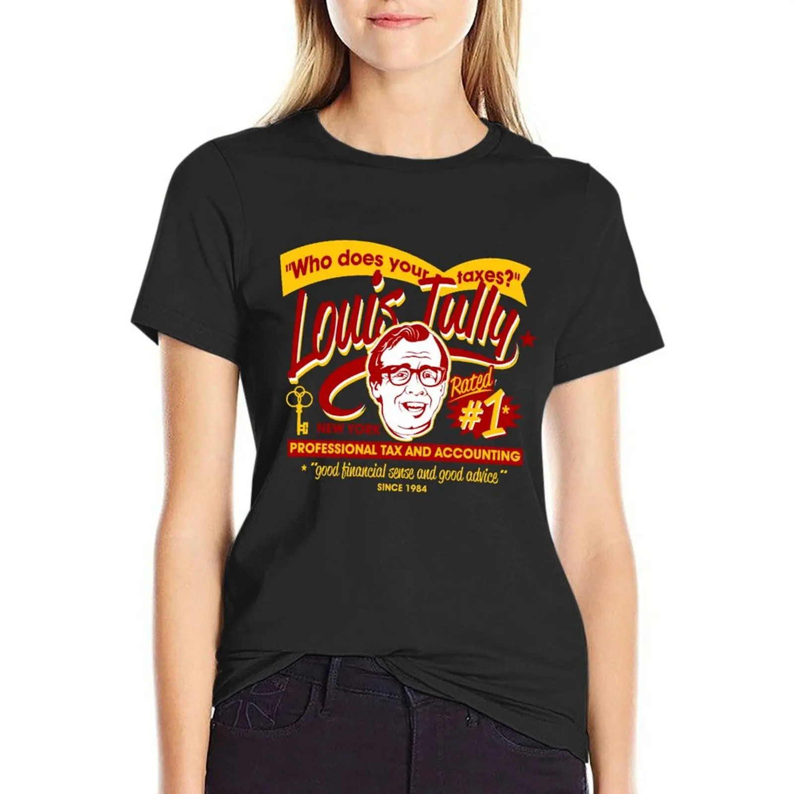 

Louis Tully Accounting T-Shirt Women's tops t shirt dress Women