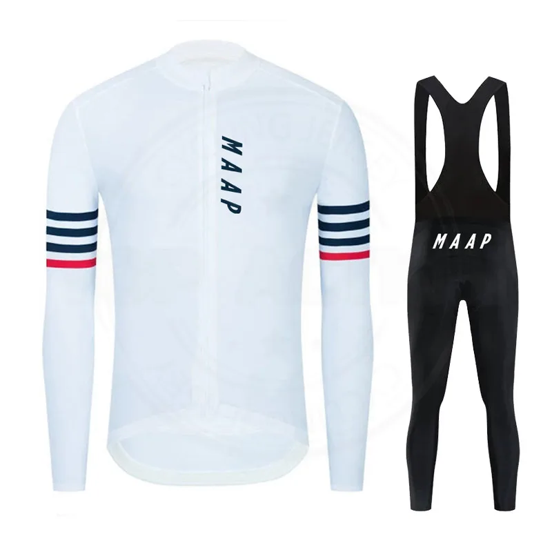 2022 MAAP Autumn Cycling Jersey Set Men long sleeves Cycling Clothing