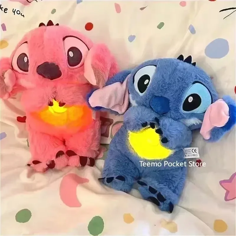 Plush Toys Lilo and Stitch Disney Soothing Doll Kawaii Anime Character Room Decoration Baby Companion