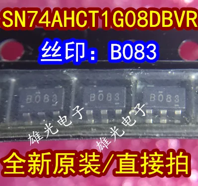 

50PCS/LOT SN74AHCT1G08DBVR 74AHCT1G08 :B083 B08 SOT23-5