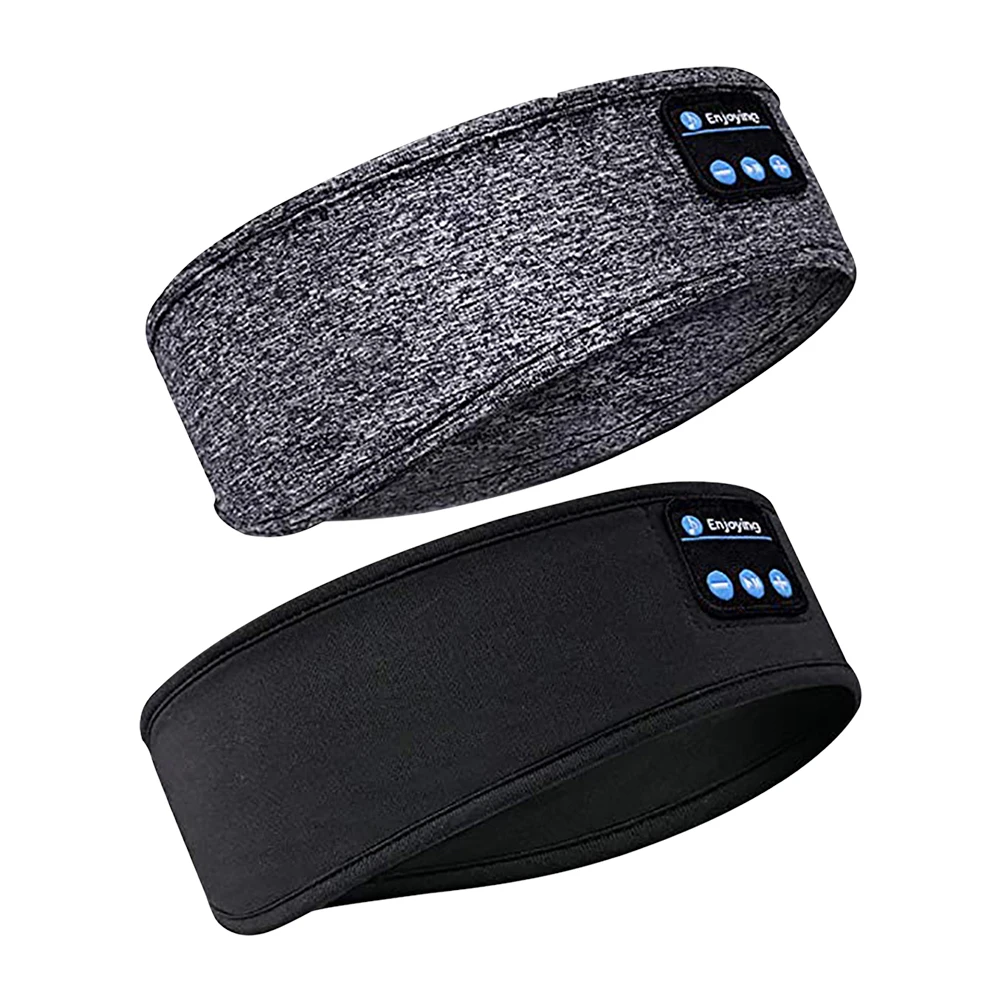 Wireless bluetooth 5.0 Earphones Sleeping Eye Mask Music player / Sports headband Travel Sweatband Headset Speakers Headset
