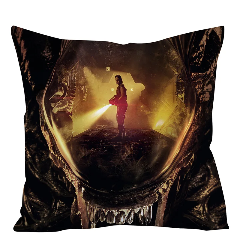 Alien Romulus Pattern 45x45cm Pillow Case Restaurant Living Room Seat Bedroom Car Office Throw case baby pillowcase