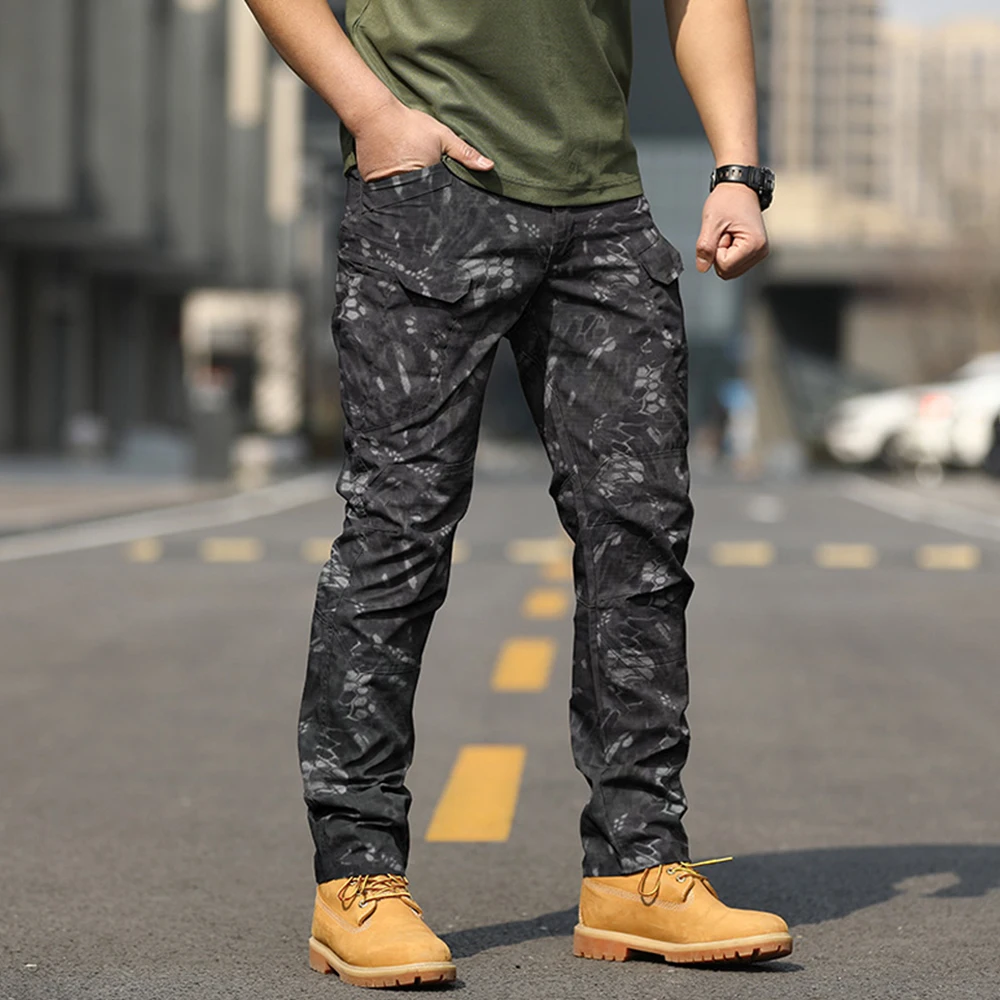 Men's Casual and Hiking Pants Waterproof Cargo