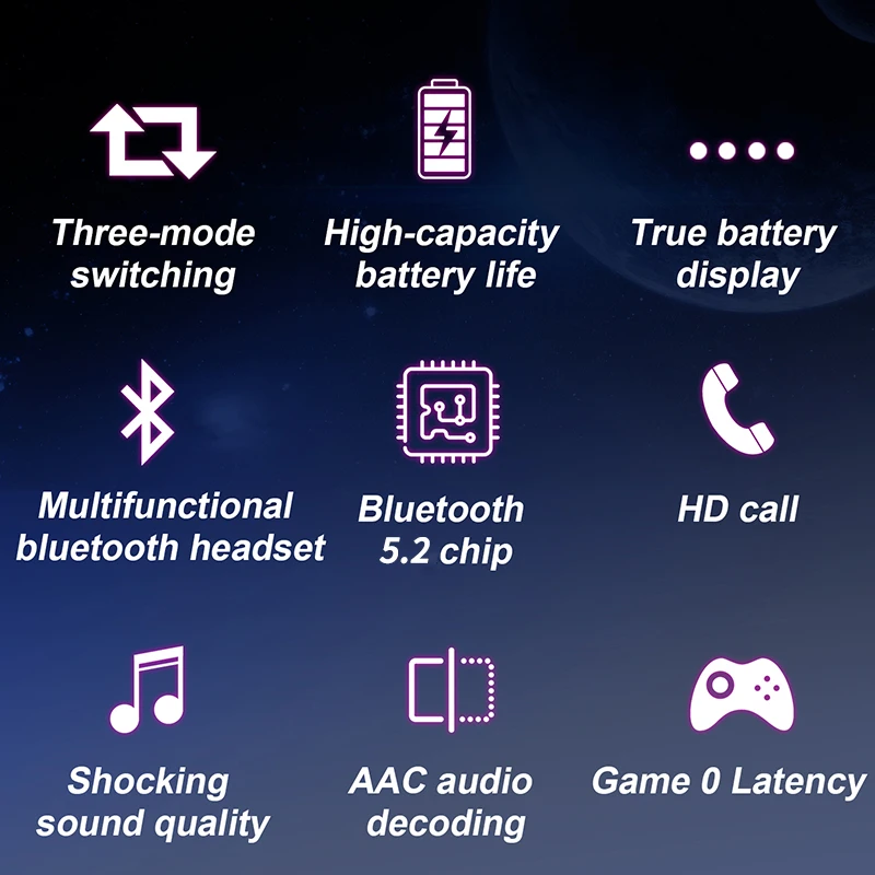Lavalier Bluetooth 5.2 Wireless Audio Receiver+Headsets Set 3.5MM AUX With Mic Noice Cancelling Game/Music/Call Stereo Adapter bluetooth audio receiver bluetooth transceiver adapter bluetooth aux adaptor bluetooth adapter audio adapter