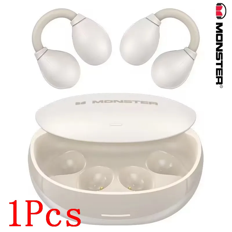 モンスター-Bluetoothワイヤレスヘッドセット,マイク付きイヤホン