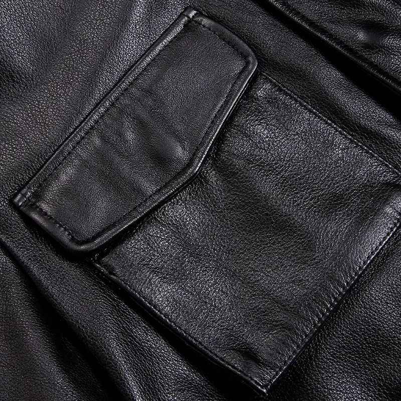 Tcyek 남성용 따뜻한 진짜 소가죽 재킷, 남성 의류, 오토바이 재킷, 사파리 M65 트렌치 코트, 겨울